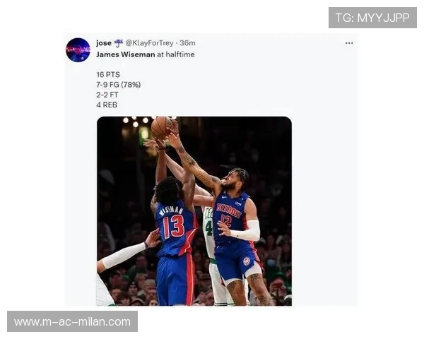 怀斯曼篮下多点尝试得手，底特律重新建立节奏的软文叙事